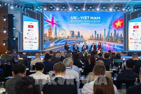 Việt Nam – Anh hợp tác đầu tư, hướng tới nền kinh tế giá trị cao
