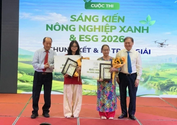 Vinh danh các sáng kiến nông nghiệp xanh và ESG năm 2026