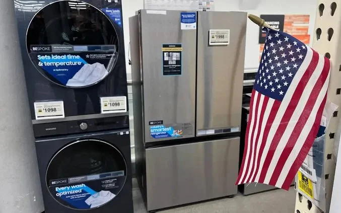 Mỹ chính thức tăng thuế hàng gia dụng chứa thép