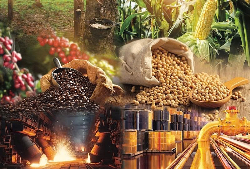 Thị trường hàng hóa: Nhóm hàng năng lượng, nông sản chìm trong sắc đỏ