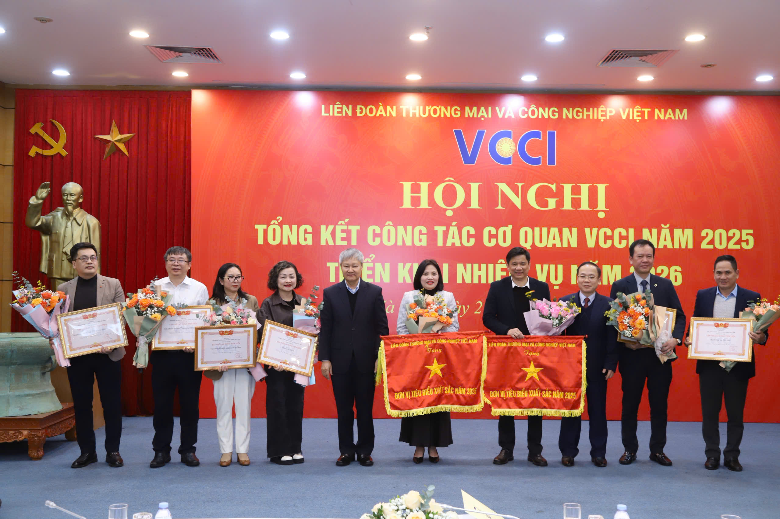 Hội nghị Tổng kết Công tác Cơ quan VCCI năm 2025 triển khai nhiệm vụ năm 2026