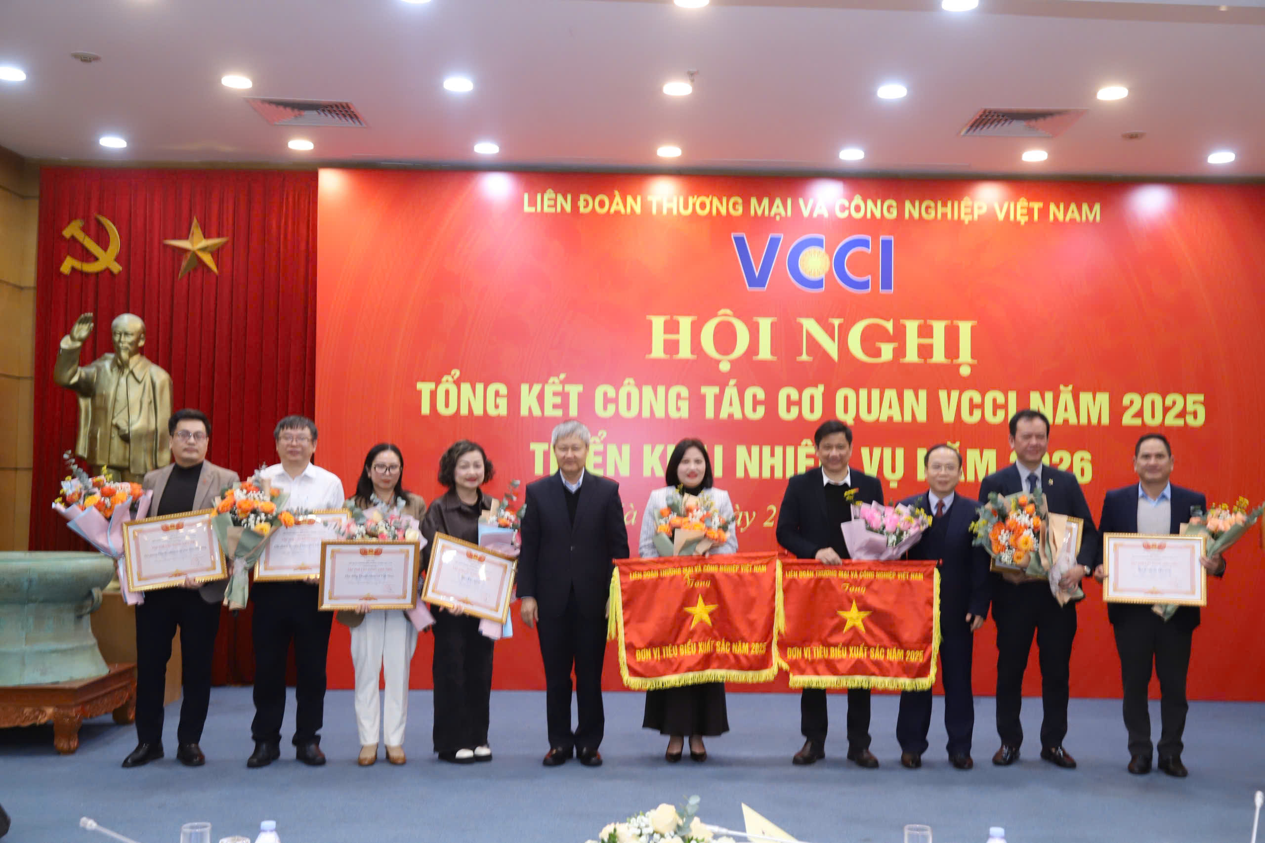 Hội nghị Tổng kết Công tác Cơ quan VCCI năm 2025 triển khai nhiệm vụ năm 2026