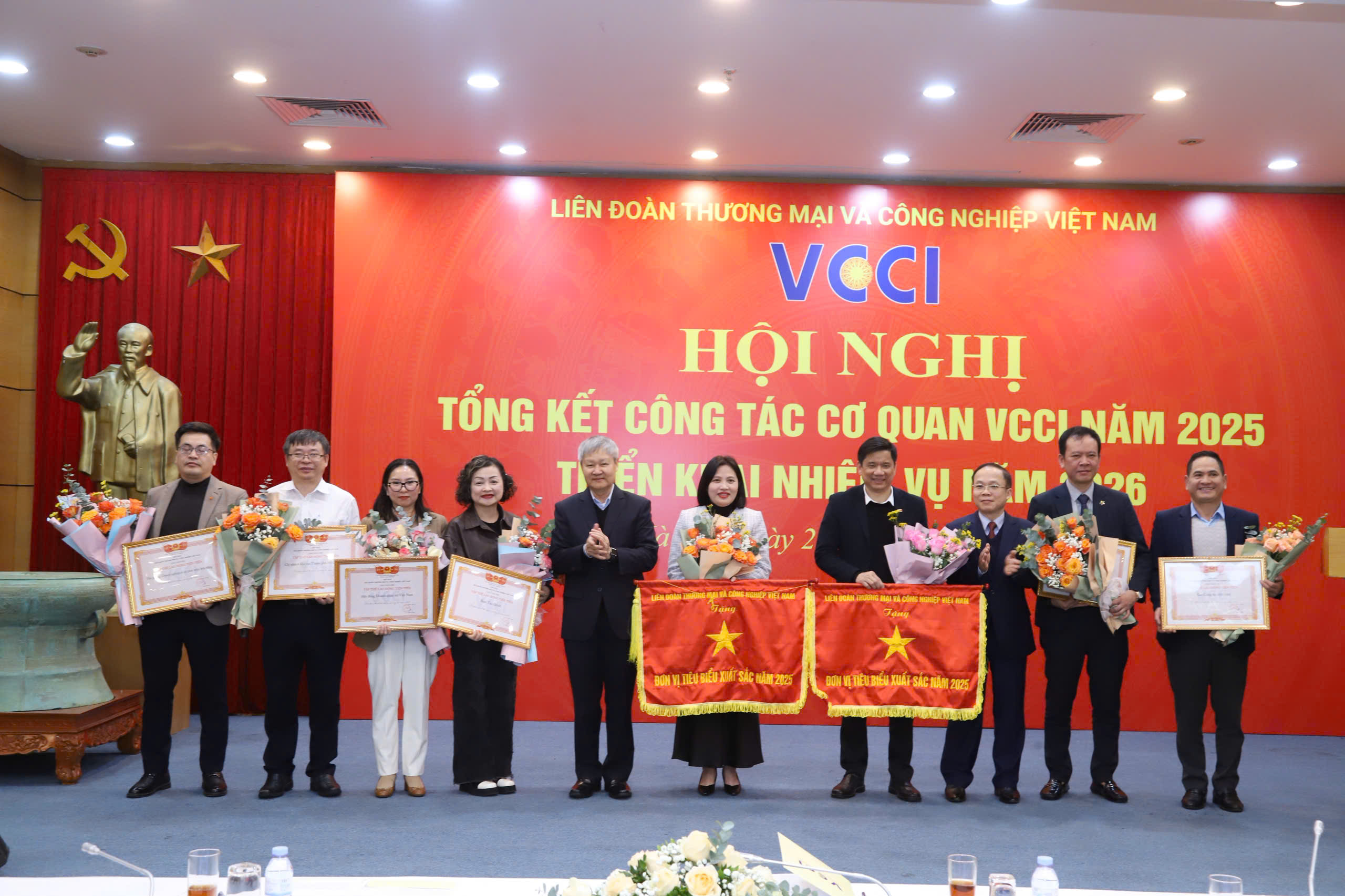 Hội nghị Tổng kết Công tác Cơ quan VCCI năm 2025 triển khai nhiệm vụ năm 2026