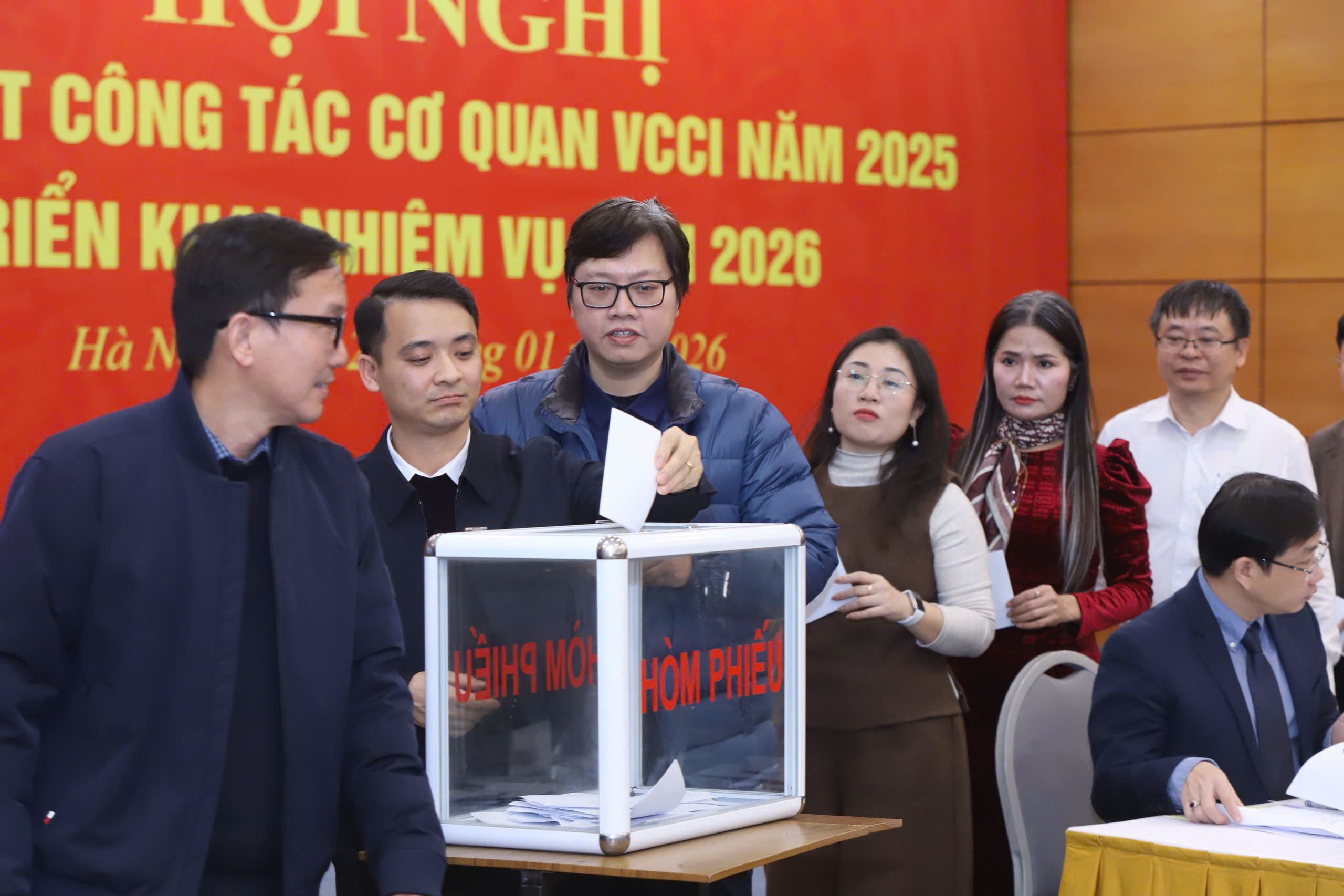 Hội nghị Tổng kết Công tác Cơ quan VCCI năm 2025 triển khai nhiệm vụ năm 2026