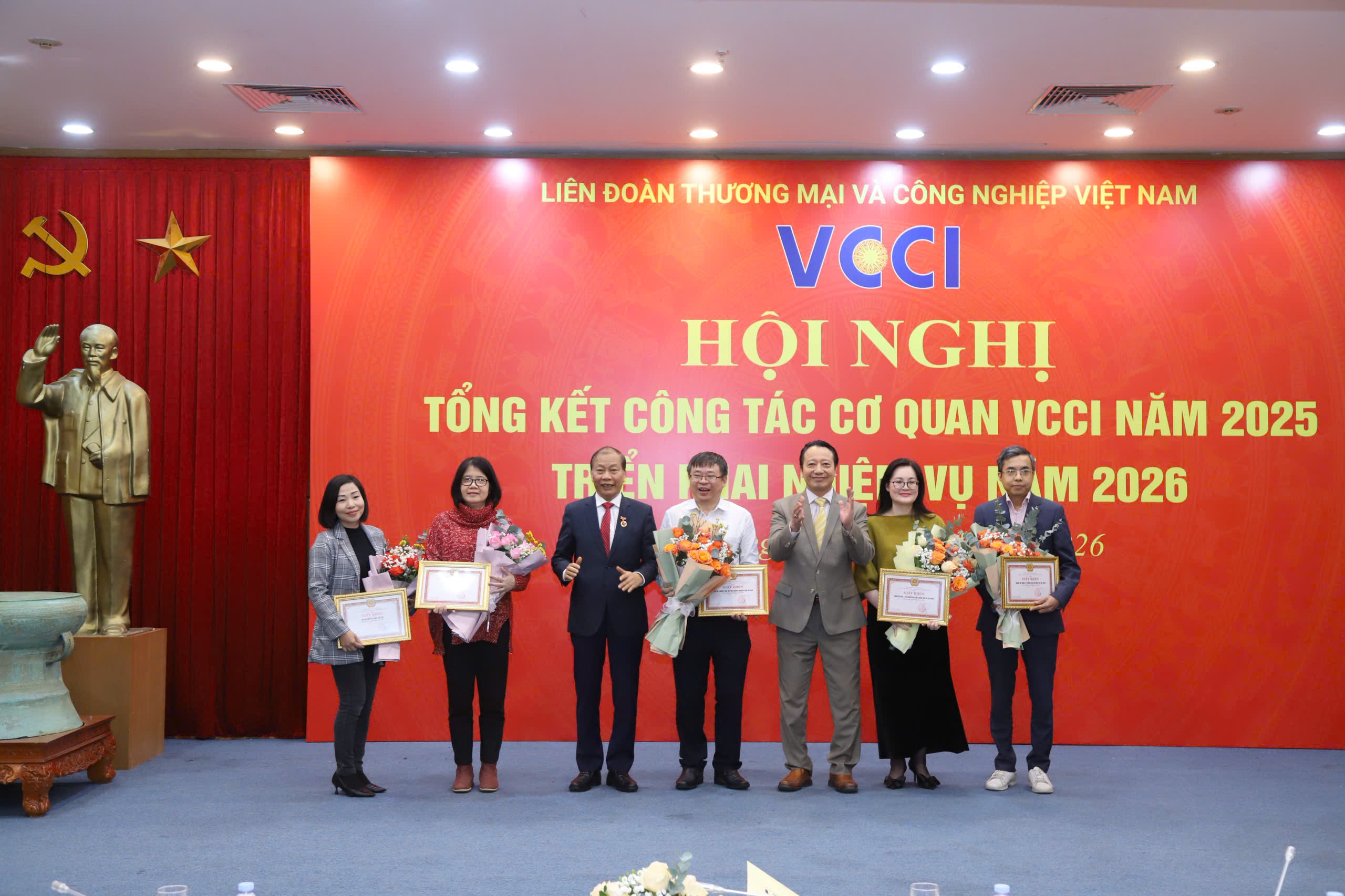 Hội nghị Tổng kết Công tác Cơ quan VCCI năm 2025 triển khai nhiệm vụ năm 2026