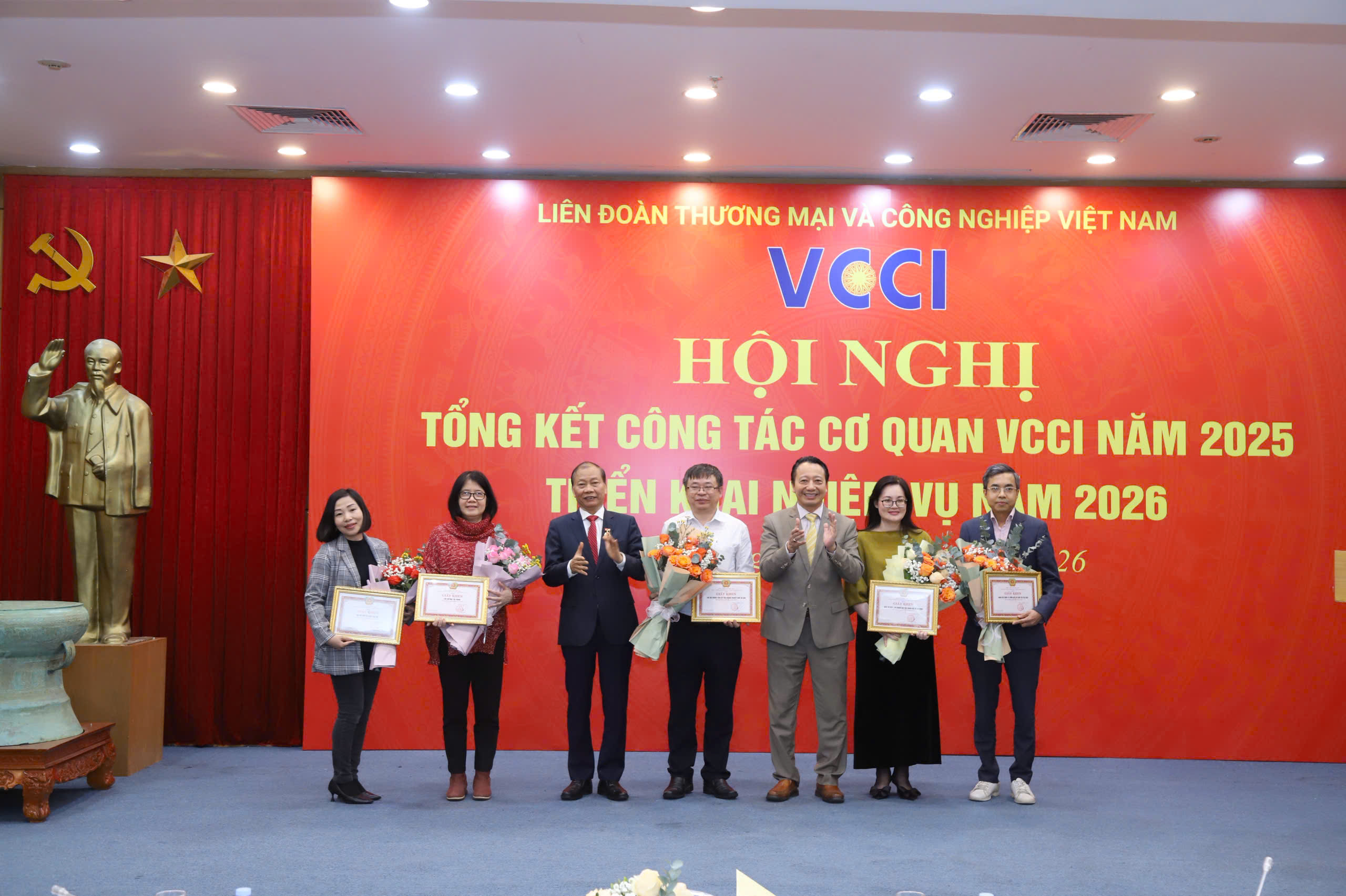 Hội nghị Tổng kết Công tác Cơ quan VCCI năm 2025 triển khai nhiệm vụ năm 2026