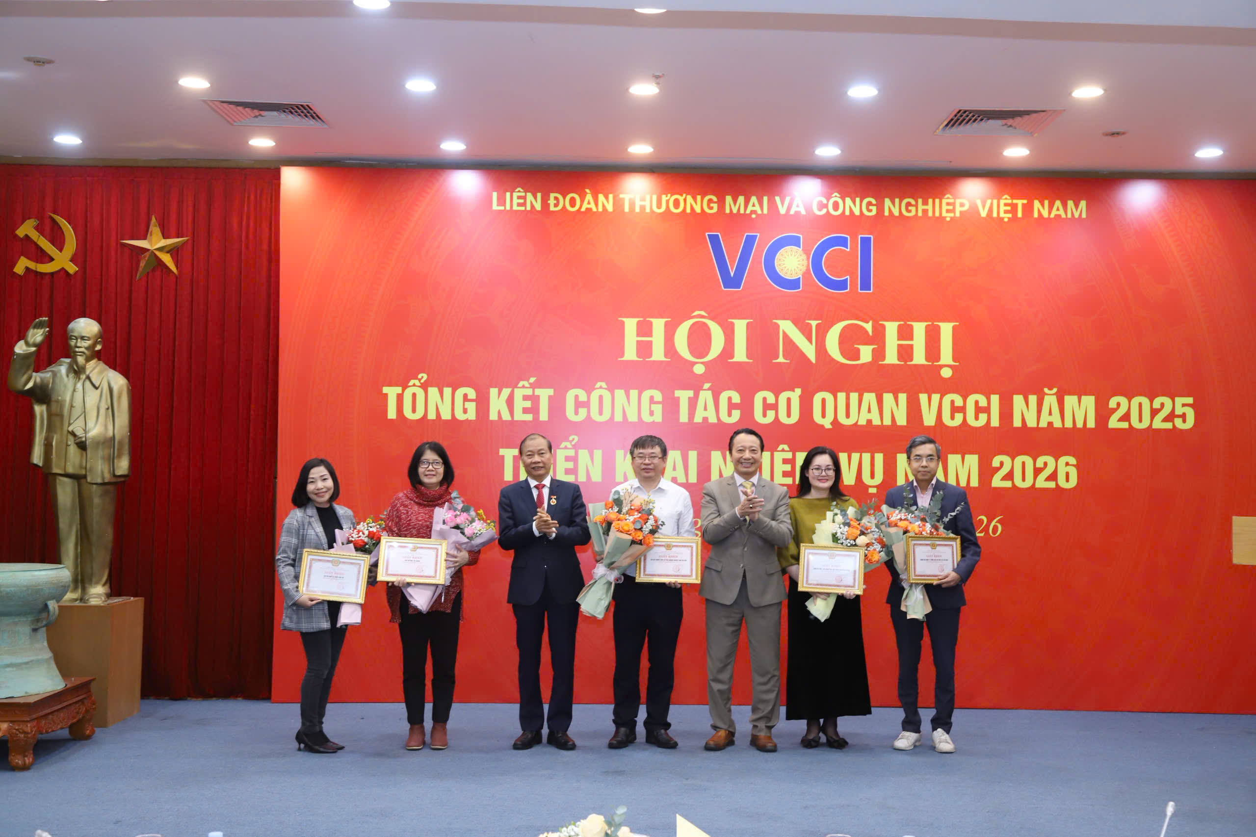 Hội nghị Tổng kết Công tác Cơ quan VCCI năm 2025 triển khai nhiệm vụ năm 2026