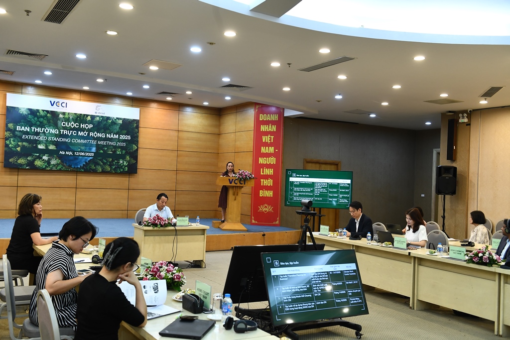 [VBCSD-VCCI] Cuộc họp Ban Thường trực mở rộng năm 2025 12/6/2025