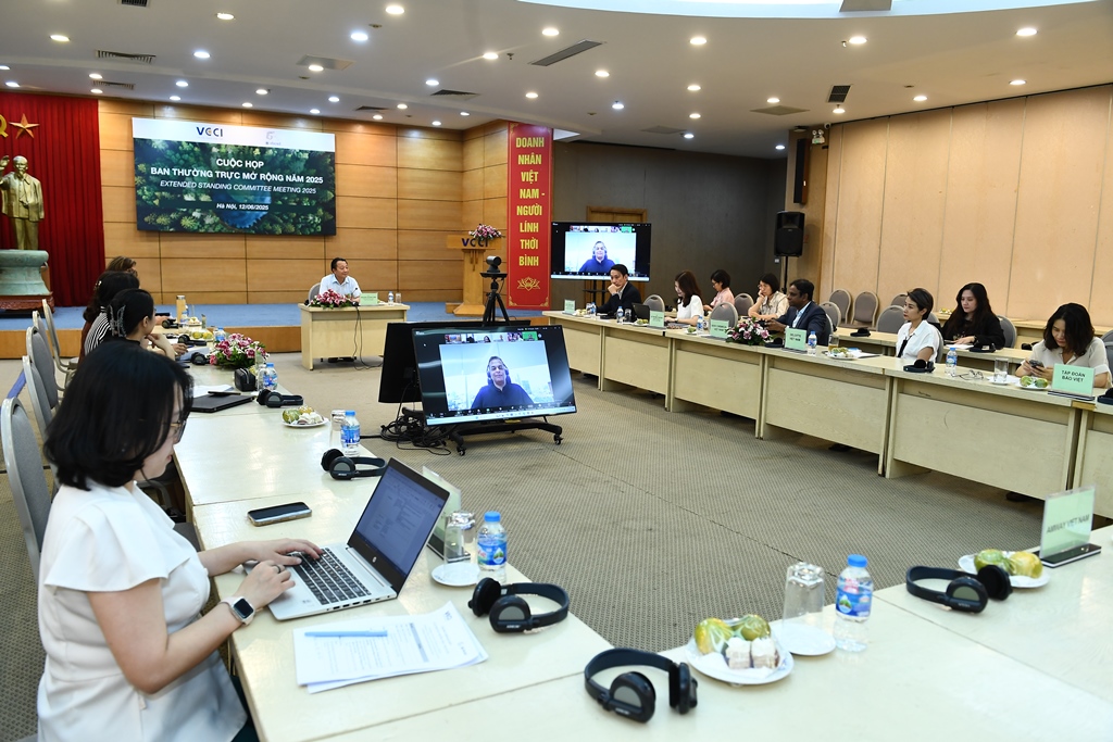 [VBCSD-VCCI] Cuộc họp Ban Thường trực mở rộng năm 2025 12/6/2025
