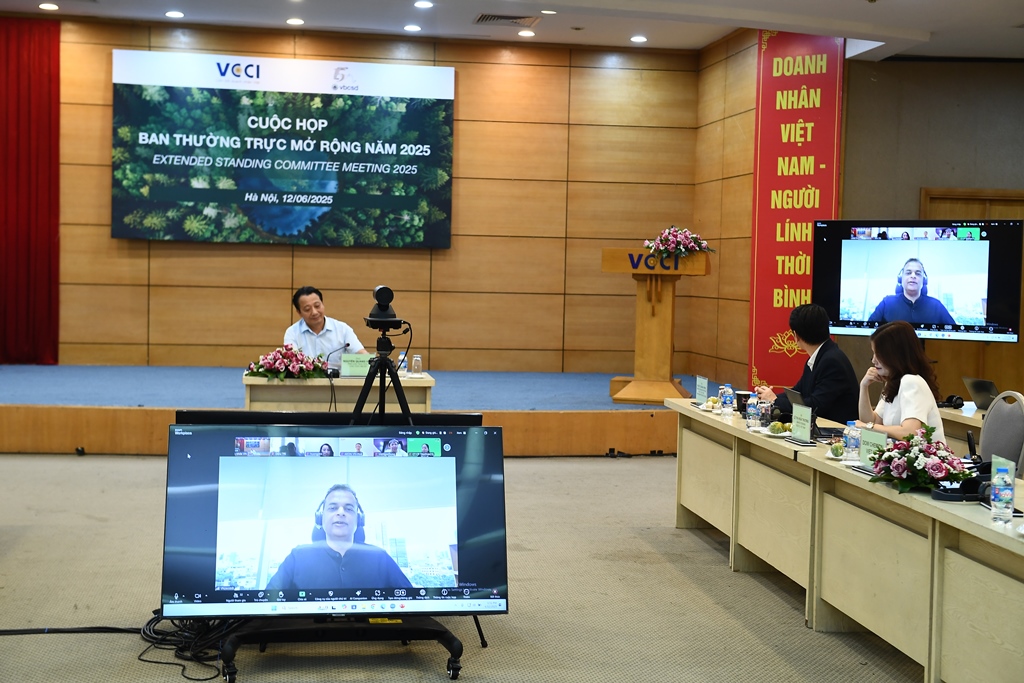 [VBCSD-VCCI] Cuộc họp Ban Thường trực mở rộng năm 2025 12/6/2025