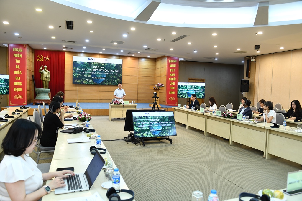 [VBCSD-VCCI] Cuộc họp Ban Thường trực mở rộng năm 2025 12/6/2025
