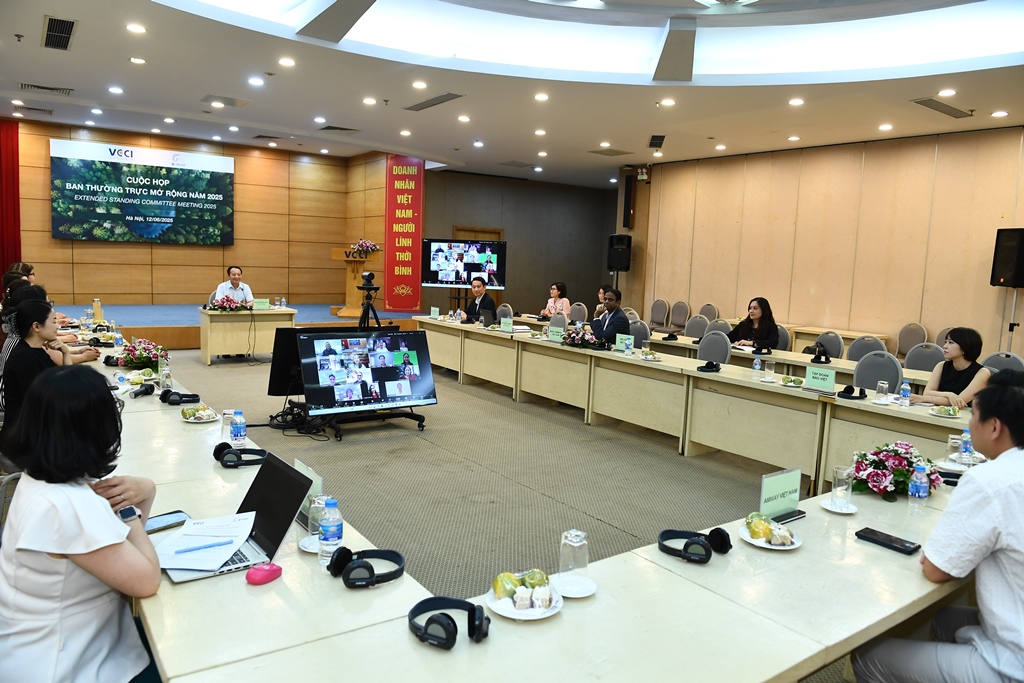 [VBCSD-VCCI] Cuộc họp Ban Thường trực mở rộng năm 2025 12/6/2025