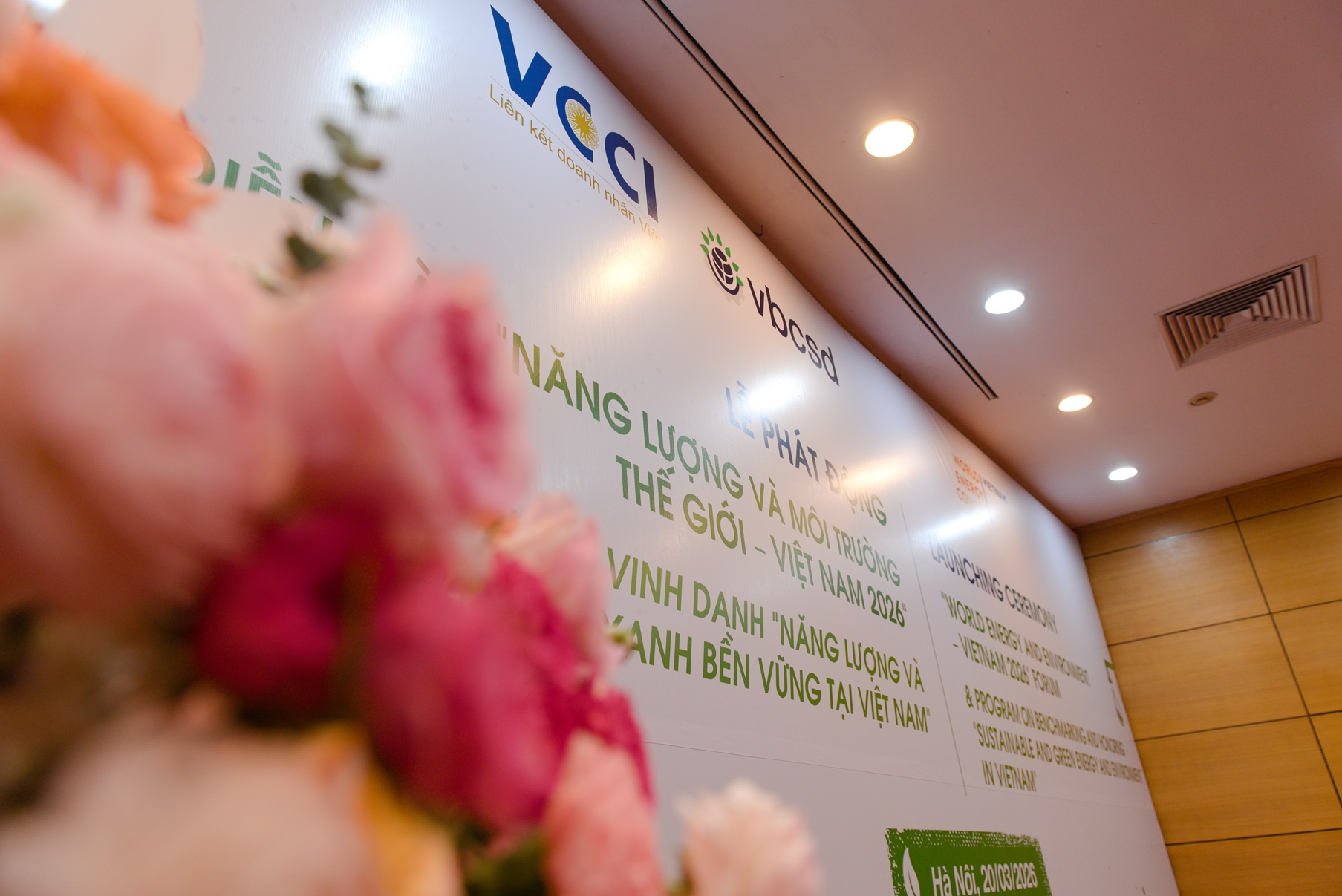 VCCI phát động diễn đàn “Năng lượng và Môi trường Thế giới - Việt Nam 2026” 20/3/2026