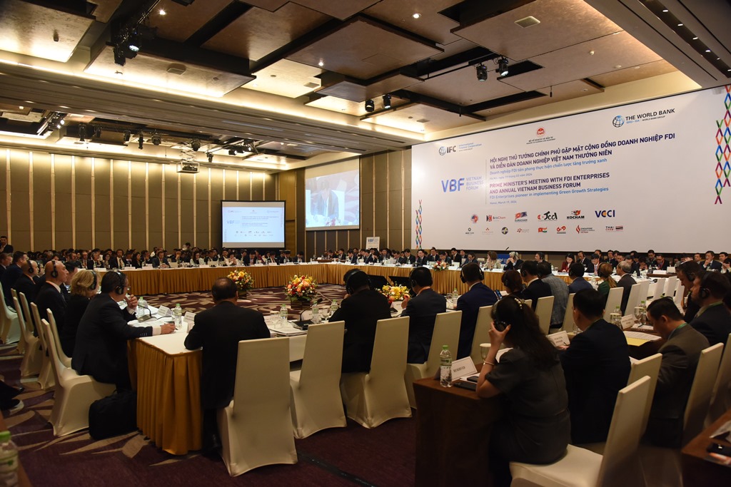 VBF 2024: Doanh nghiệp FDI tiên phong thực hiện chiến lược tăng trưởng xanh 19/3/2024