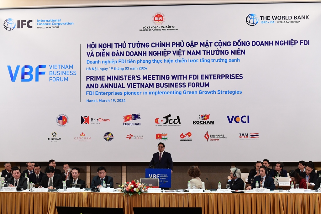 VBF 2024: Doanh nghiệp FDI tiên phong thực hiện chiến lược tăng trưởng xanh 19/3/2024