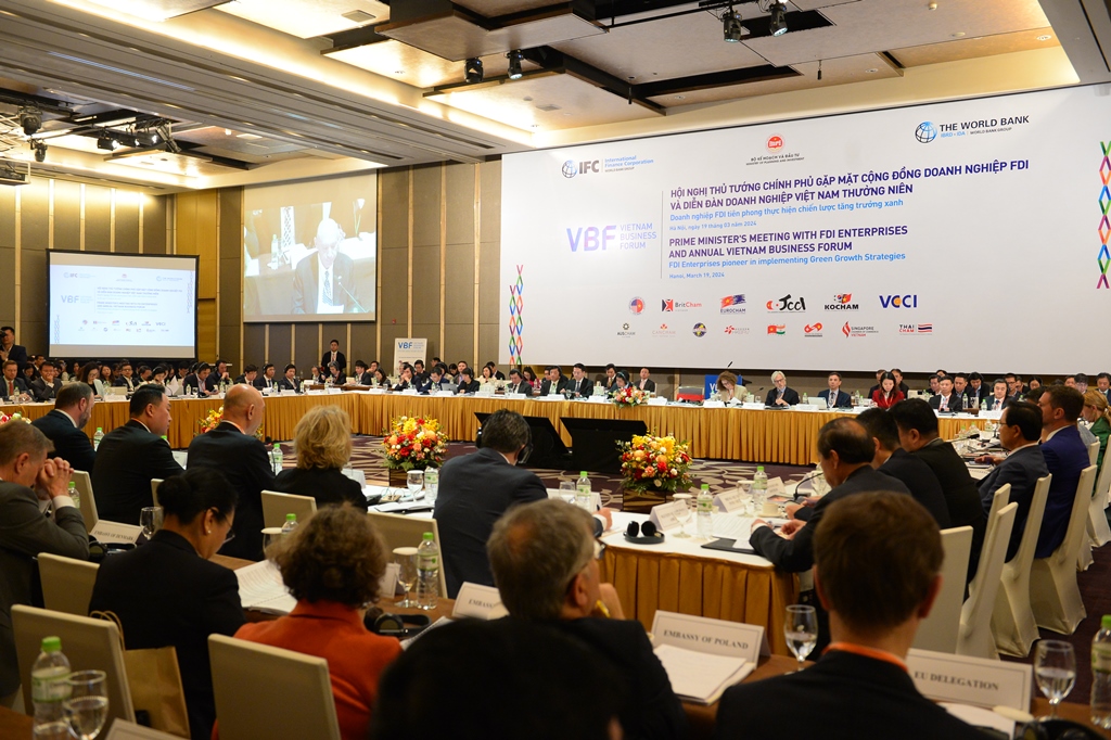 VBF 2024: Doanh nghiệp FDI tiên phong thực hiện chiến lược tăng trưởng xanh 19/3/2024