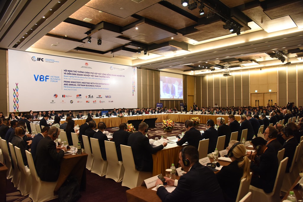 VBF 2024: Doanh nghiệp FDI tiên phong thực hiện chiến lược tăng trưởng xanh 19/3/2024