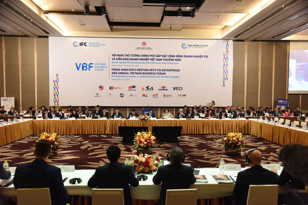 VBF 2024: Doanh nghiệp FDI tiên phong thực hiện chiến lược tăng trưởng xanh 19/3/2024