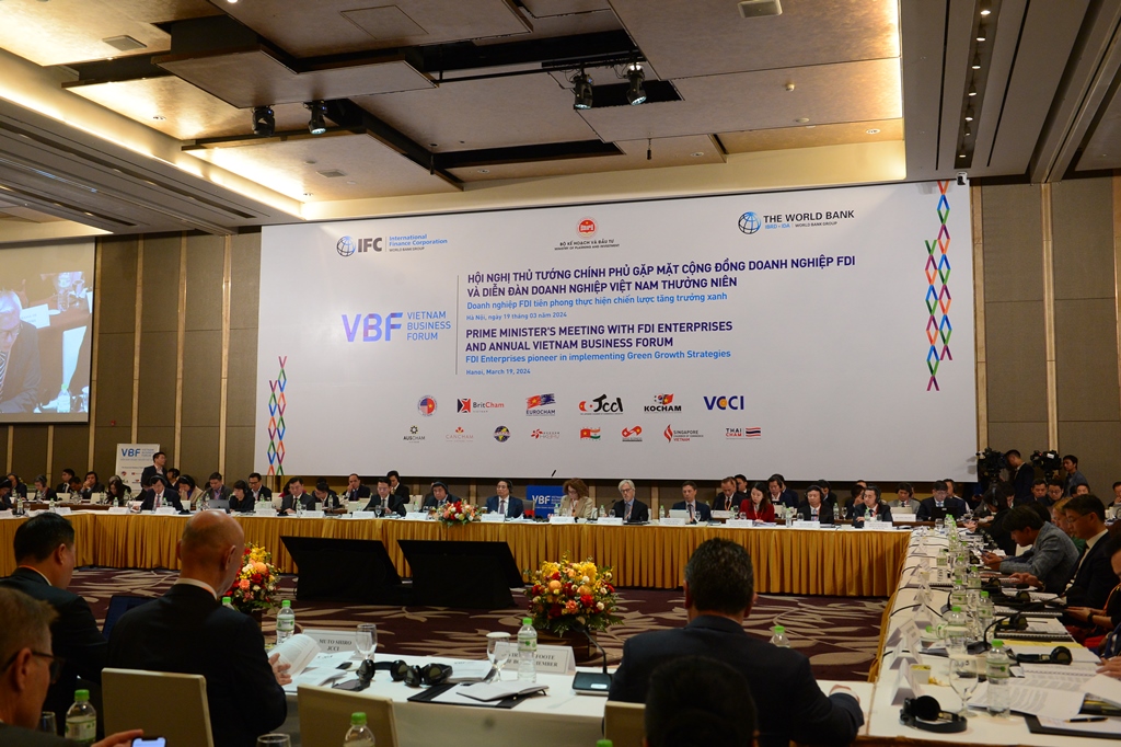 VBF 2024: Doanh nghiệp FDI tiên phong thực hiện chiến lược tăng trưởng xanh 19/3/2024