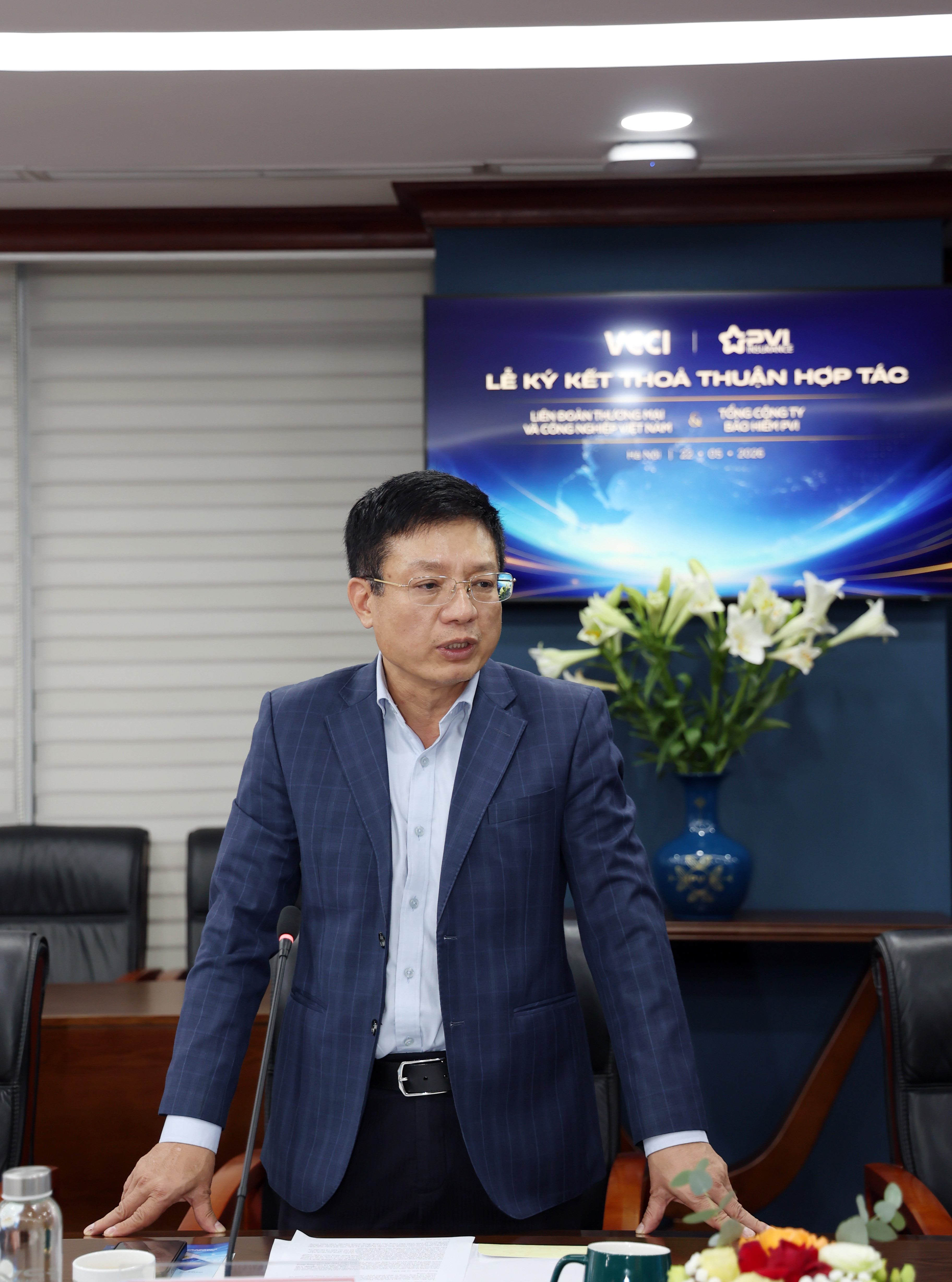 [VCCI - Bảo hiểm PVI] Lễ ký kết thỏa thuận hợp tác 22/5/2026
