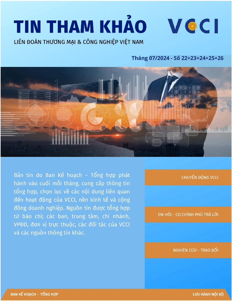 Bản tin nội bộ VCCI THÁNG 7 (SỐ 22 - 26)