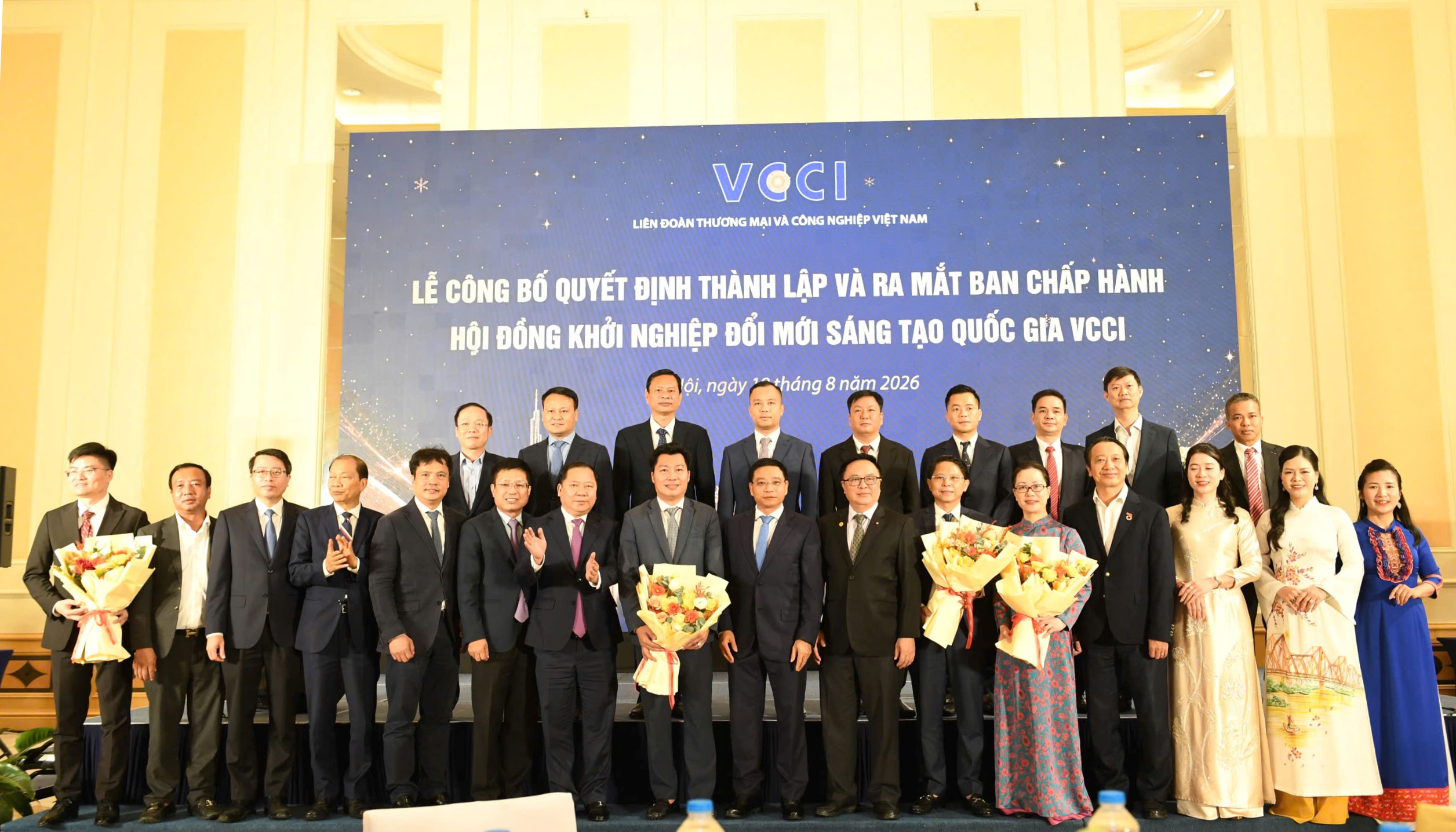 Lễ ra mắt Hội đồng Khởi nghiệp Đổi mới Sáng tạo Quốc gia VCCI 19/8/2026