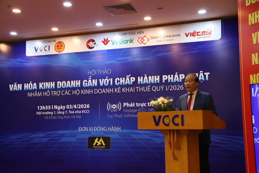 [VCCI - Cục Thuế (Bộ Tài chính) - Các đơn vị liên quan] Văn hóa kinh doanh gắn với chấp hành pháp luật 03/4/2026