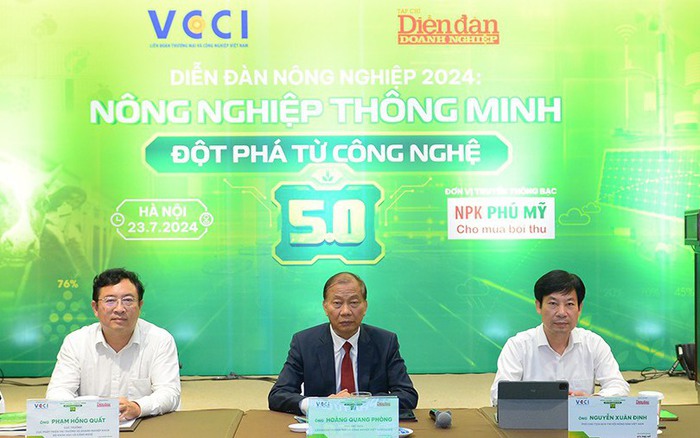 Diễn đàn nông nghiệp 2024: Nông nghiệp thông minh "Đột phá từ công nghệ"