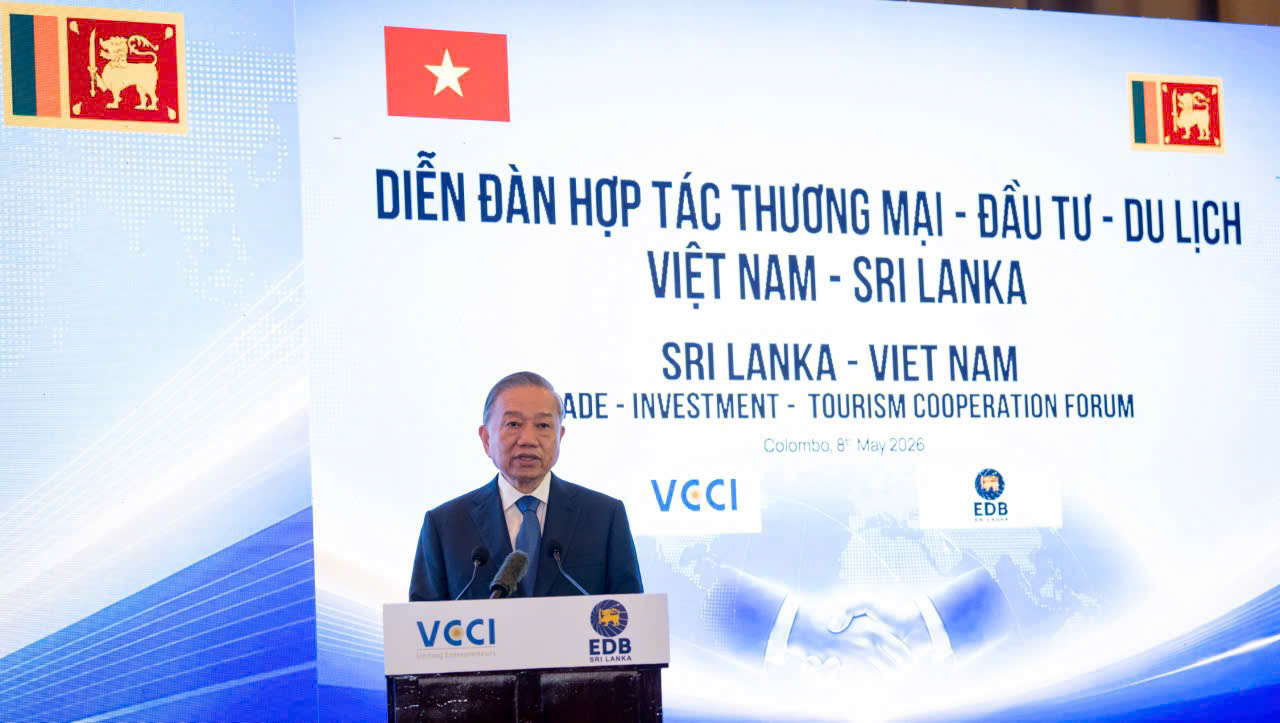 Diễn đàn Hợp tác Thương mại, Đầu tư và Du lịch Việt Nam – Sri Lanka 08/5/2026
